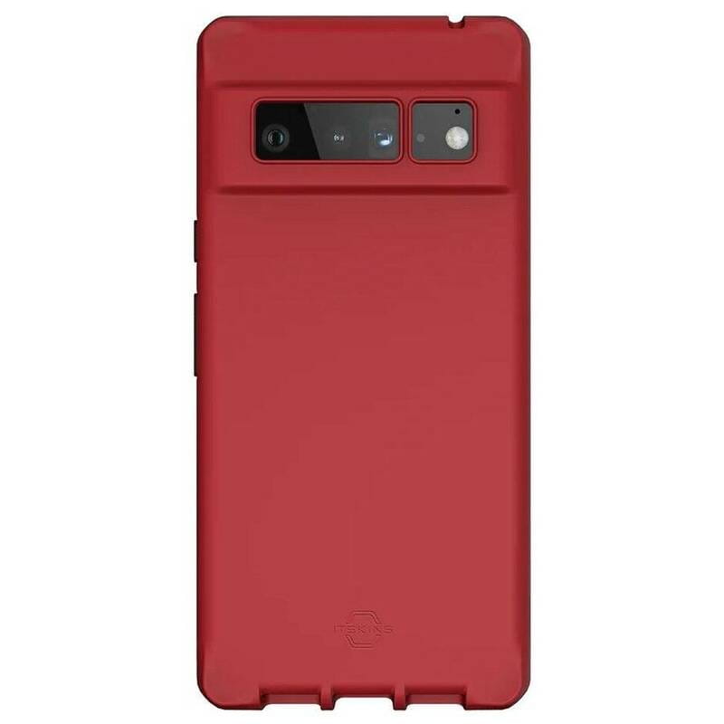 Чeхол-накладка ItSkins Hybrid Silk для Google Pixel 6 Pro Red (GG6X-HBURN-CHRD)
