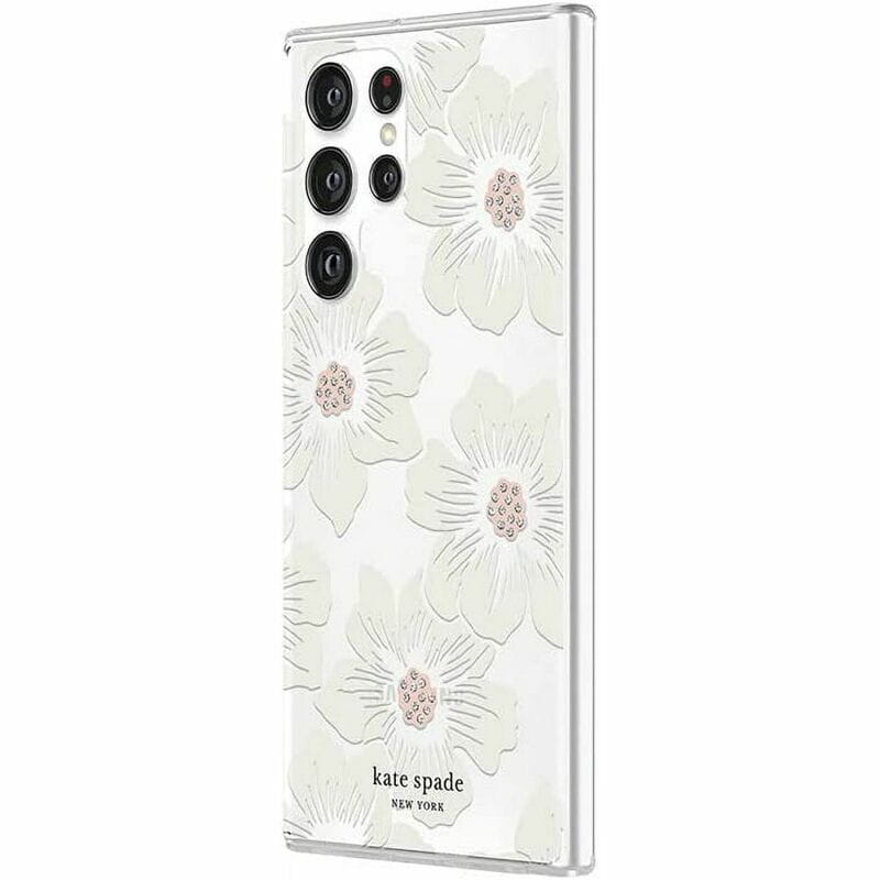Чeхол-накладка Kate Spade NY Defensive для Samsung Galaxy S22 Ultra SM-S908 Hollyhock Floral (KSSA-080-HHCCS)