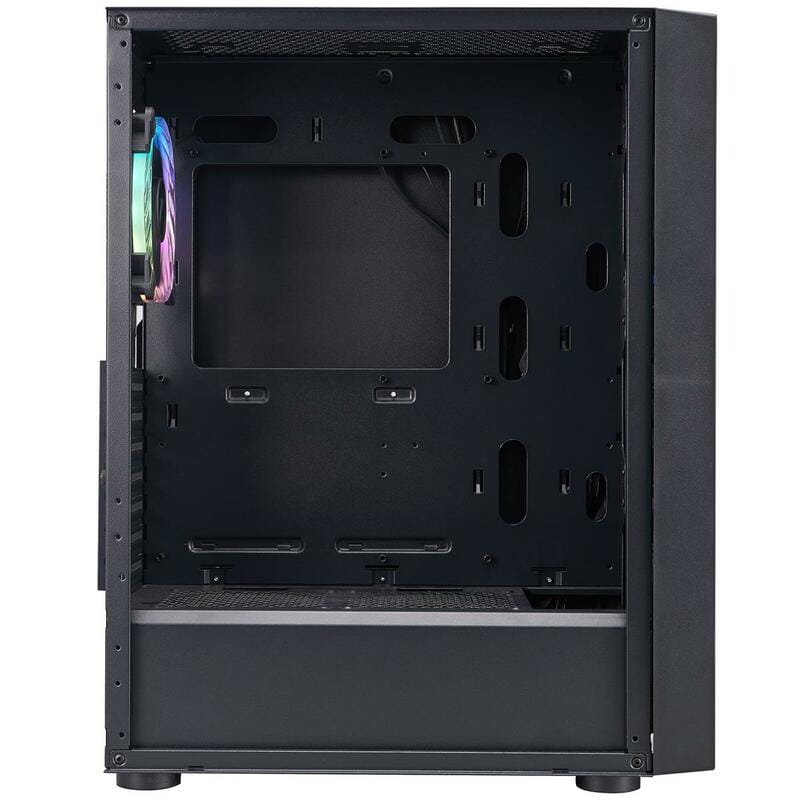 Корпус 1stPlayer Go6-BK-4FS7 Black без БП