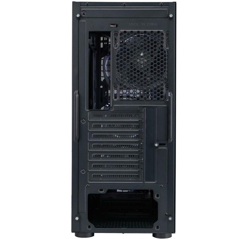 Корпус 1stPlayer Go6-BK-4FS7 Black без БП