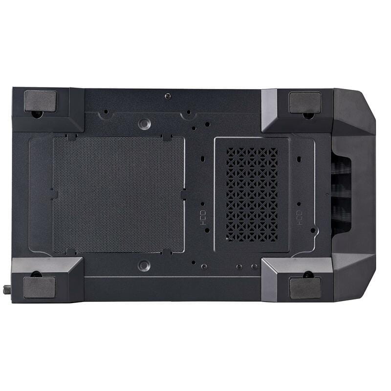 Корпус 1stPlayer H2-BK-4F7 Black без БЖ