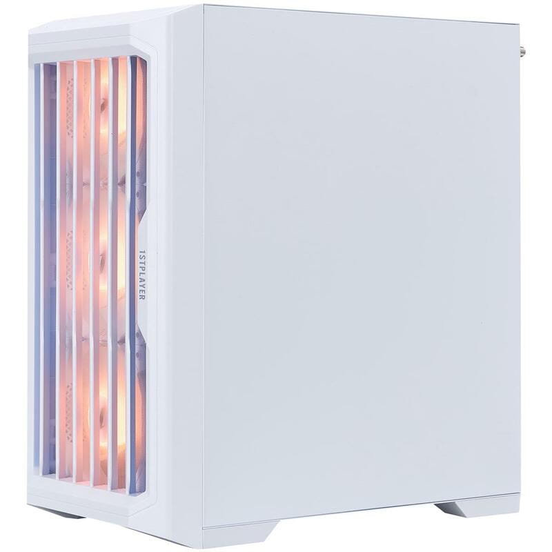 Корпус 1stPlayer H2-WH-4F7-W White без БП