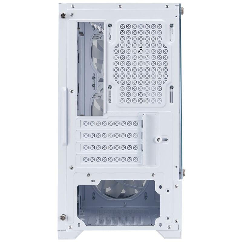 Корпус 1stPlayer H2-WH-4F7-W White без БП