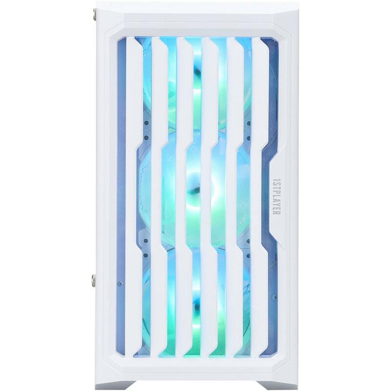 Корпус 1stPlayer H2-WH-4F7-W White без БП