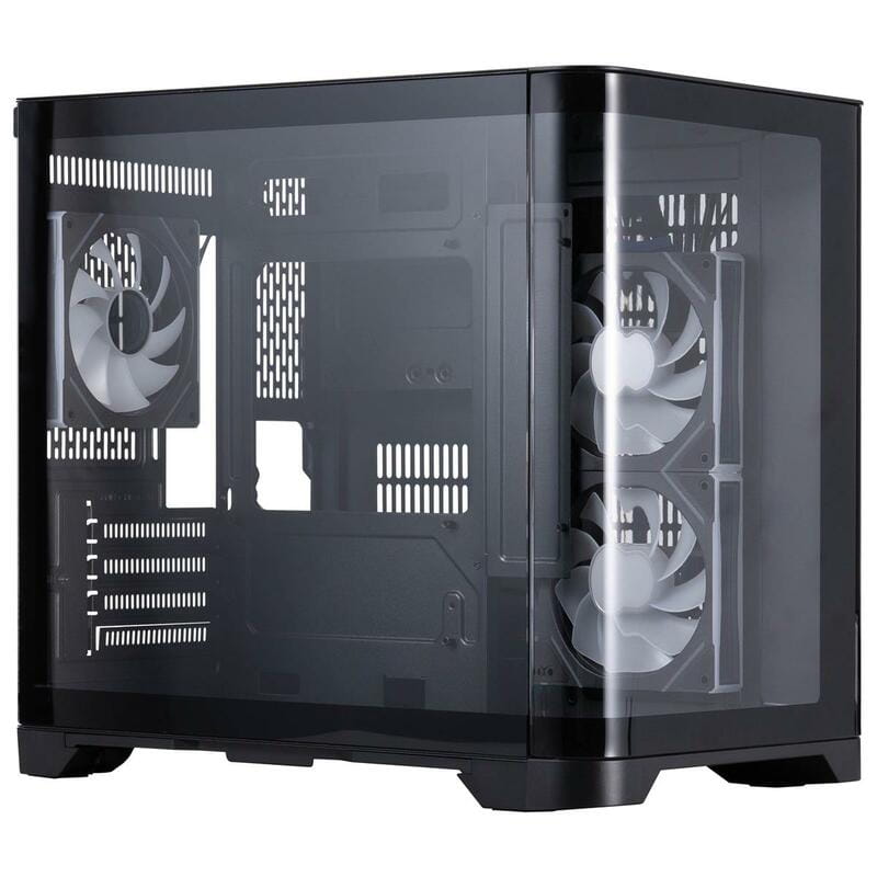 Корпус 1stPlayer UV5-BK-2FC7R-1FC7 Black без БЖ
