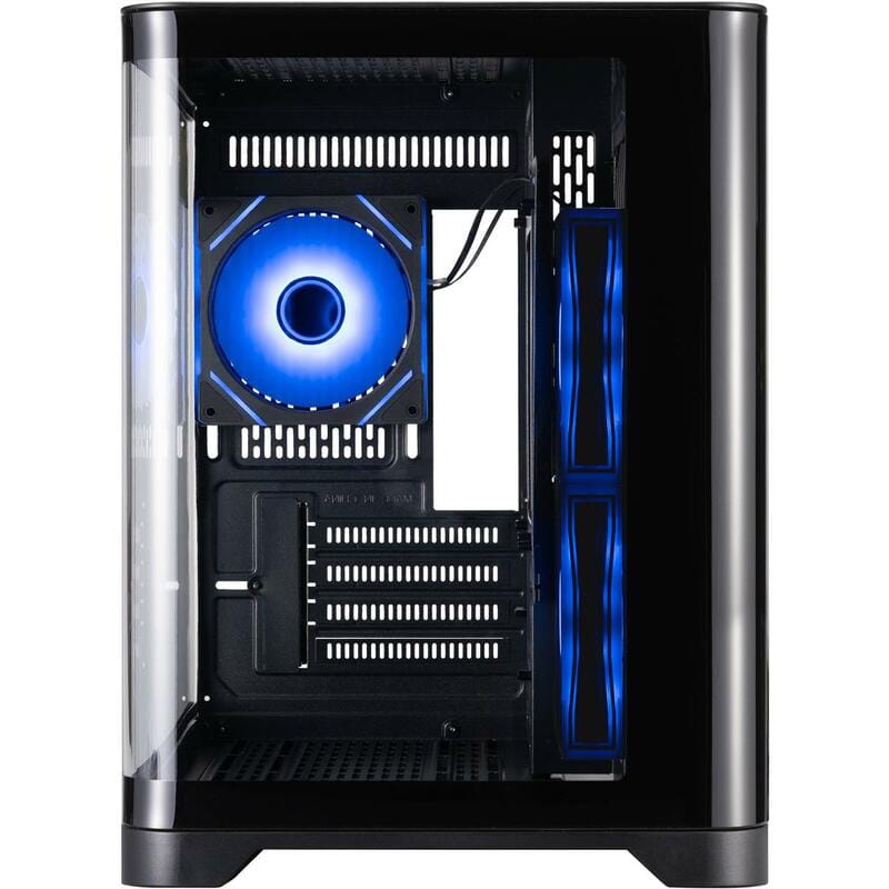 Корпус 1stPlayer UV5-BK-2FC7R-1FC7 Black без БЖ