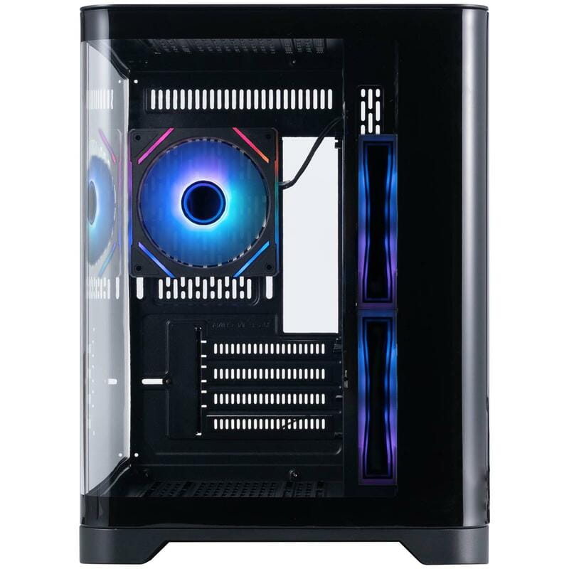 Корпус 1stPlayer UV5-BK-2FC7R-1FC7 Black без БЖ