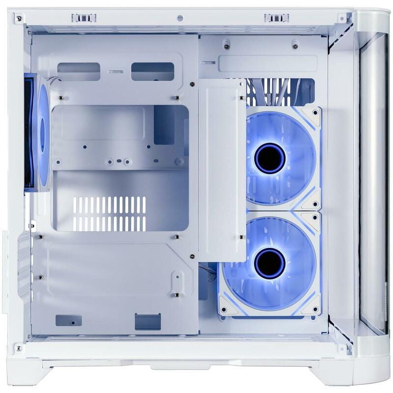 Корпус 1stPlayer UV5-WH-2FC7R-W-1FC7-W White без БП