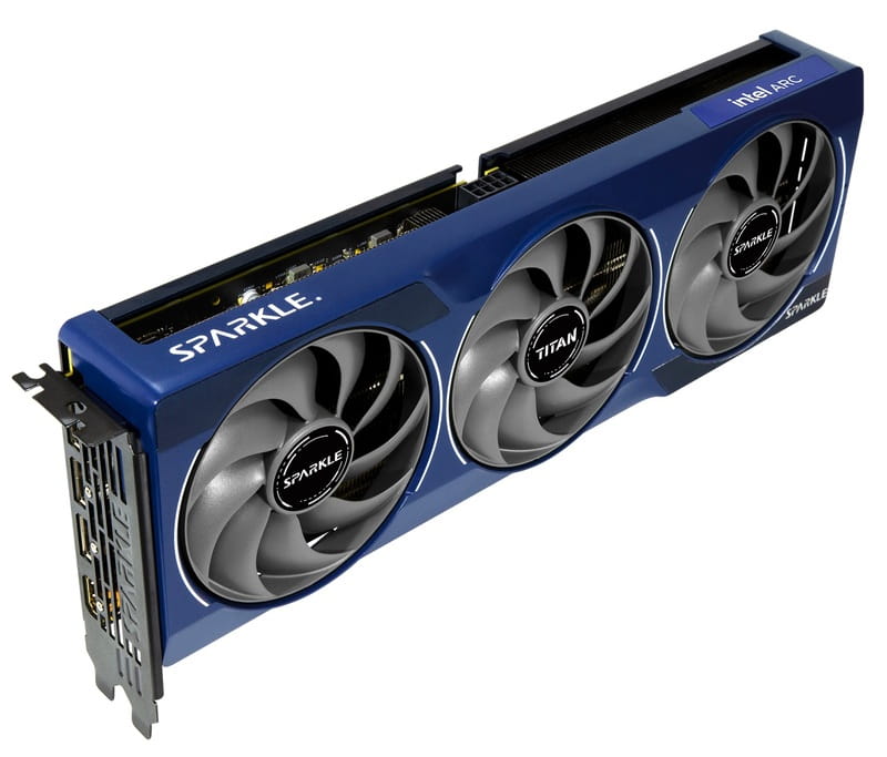 Відеокарта Intel Arc B580 12GB GDDR6 Sparkle (SB580T-12GOC)