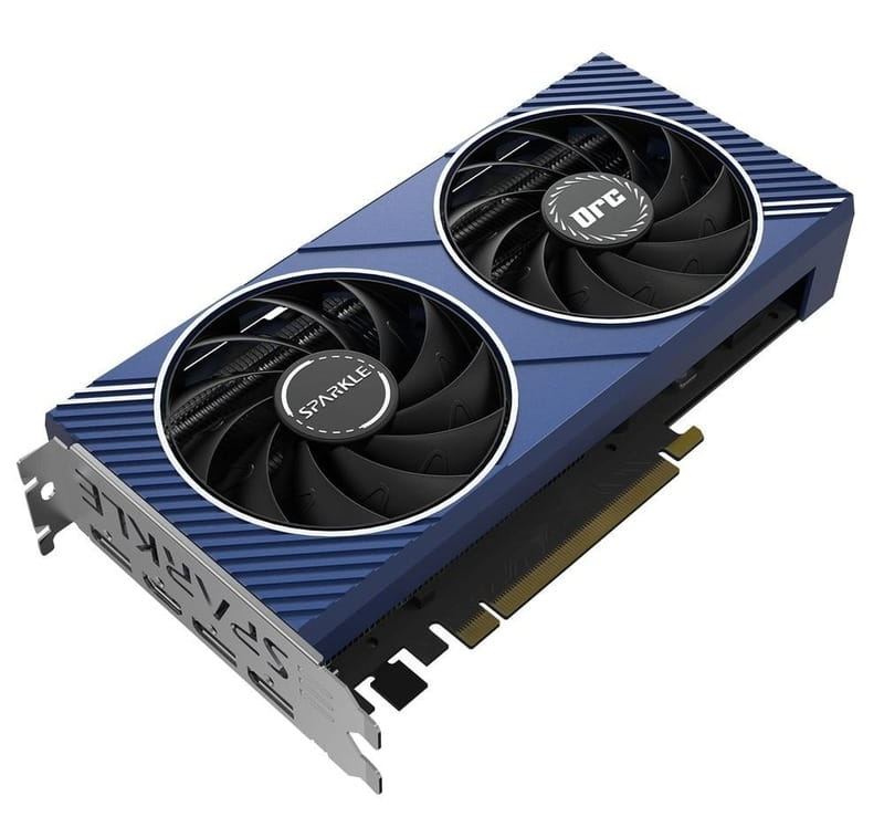 Видеокарта Intel Arc A580 8GB GDDR6 Sparkle (SA580C-8GOC)