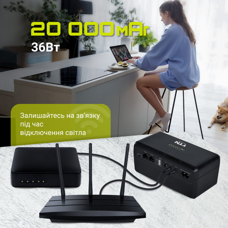 ИБП TTN DCL-36W 36W PoE