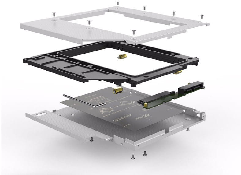 Адаптер Orico L95SS-V1-PRO в отсек привода ноутбука SATA (HC380183)