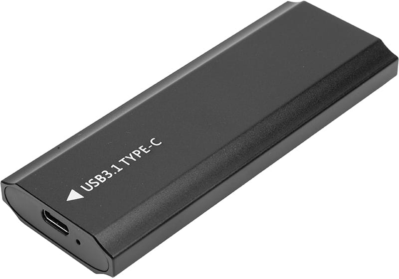 Внешний карман PowerPlant для SSD Premium M.2 PCIe NGFF/NVMe USB3.1 (HC380459)