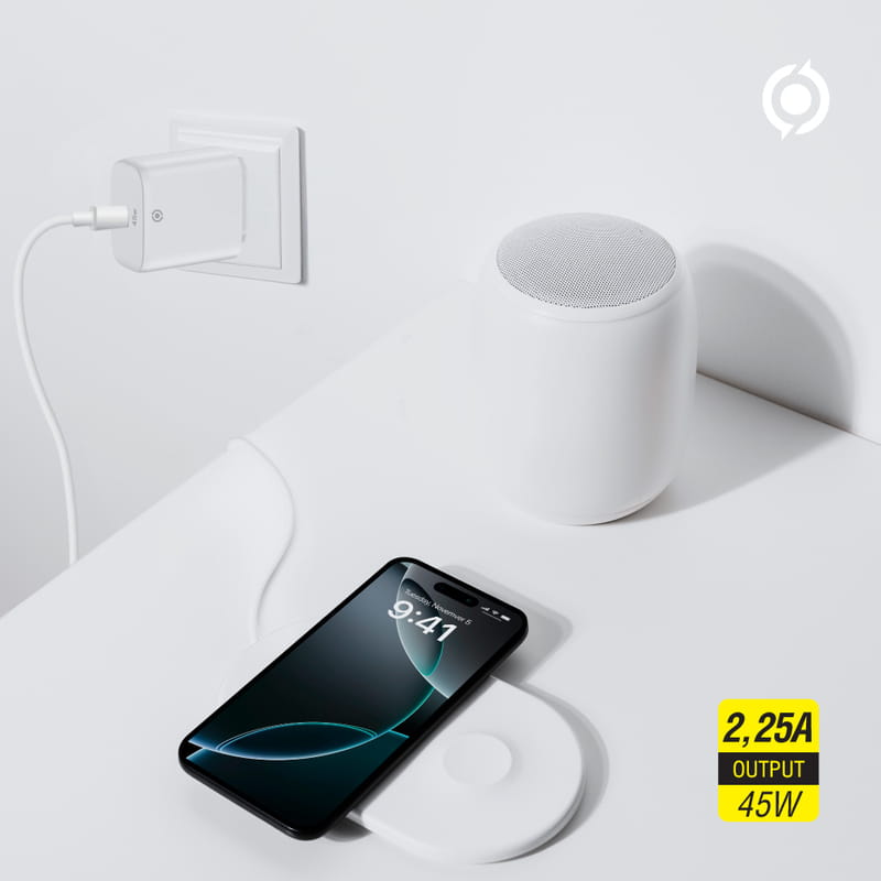 Сетевое зарядное устройство Piko TC-PD451 (1USB-Cx3A) 45W White (1283126597770)
