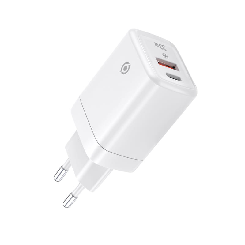 Сетевое зарядное устройство Piko TC-PD332 (1USB-Cx3A, 1USBx3A) 33W White (1283126597794)