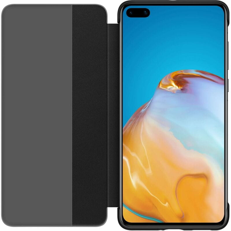 Чeхол-книжка Smart View Flip Cover для Huawei P40 Black (51993703)