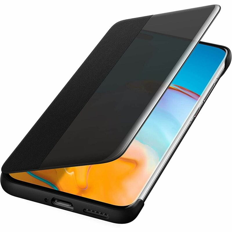 Чeхол-книжка Smart View Flip Cover для Huawei P40 Pro Black (51993781)