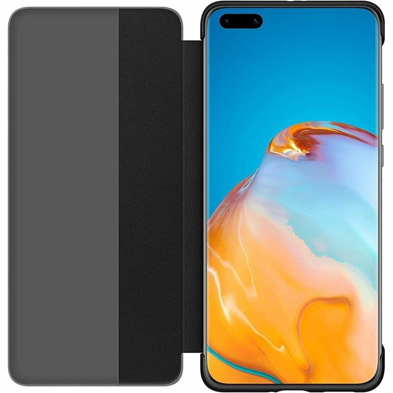 Чeхол-книжка Smart View Flip Cover для Huawei P40 Pro Black (51993781)