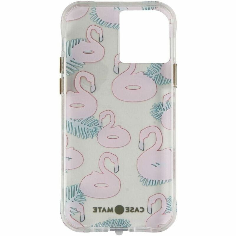 Чeхол-накладка Case-Mate Tough Prints для Apple iPhone 12 / iPhone 12 Pro Float On Flamingos (CM047212)