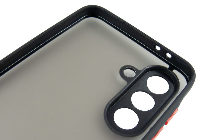 Чeхол-накладка Dengos Matt для Samsung Galaxy A56 5G SM-A566 Black (DG-TPU-MATT-161)