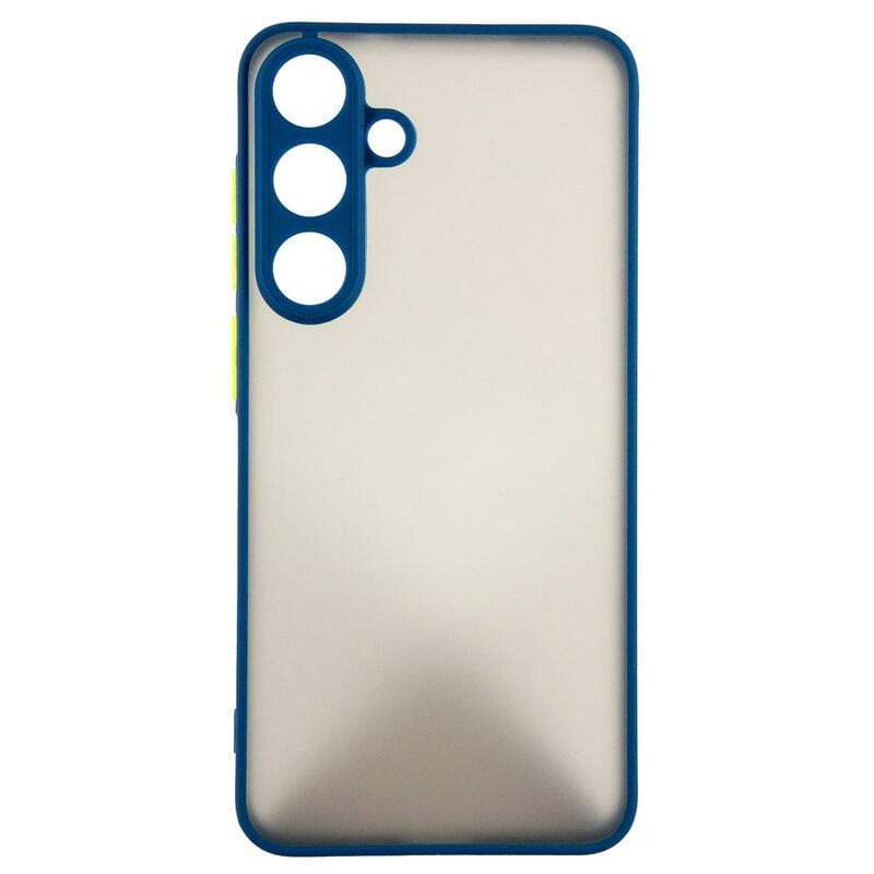 Чeхол-накладка Dengos Matt для Samsung Galaxy S25+ SM-S936 Blue (DG-TPU-MATT-163)