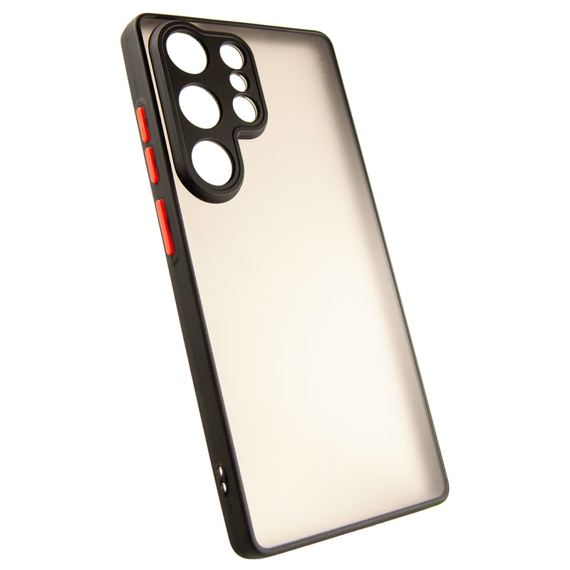 Чeхол-накладка Dengos Matt для Samsung Galaxy S25 Ultra SM-S938 Black (DG-TPU-MATT-164)