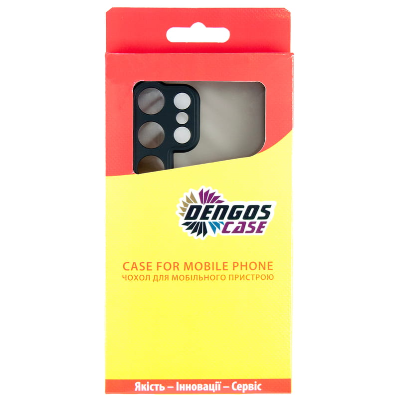 Чeхол-накладка Dengos Matt для Samsung Galaxy S25 Ultra SM-S938 Black (DG-TPU-MATT-164)
