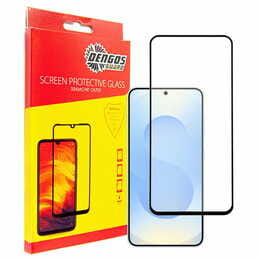 Захисне скло Dengos для Samsung Galaxy S25 SM-S931 Black Full Glue (TGFG-389)