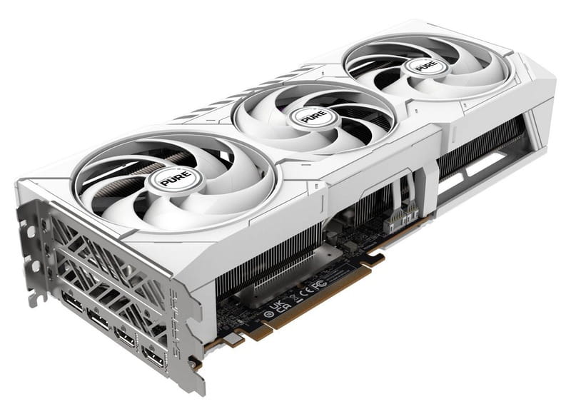 Відеокарта AMD Radeon RX 9070 XT 16GB GDDR6 Pure Gaming OC Sapphire (11348-02-20G)