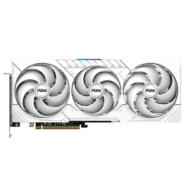 Відеокарта AMD Radeon RX 9070 XT 16GB GDDR6 Pure Gaming OC Sapphire (11348-02-20G)