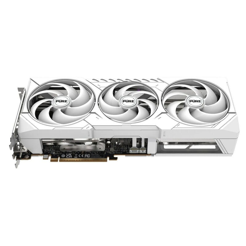 Відеокарта AMD Radeon RX 9070 XT 16GB GDDR6 Pure Gaming OC Sapphire (11348-02-20G)