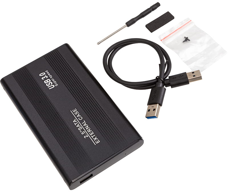 Внешний карман PowerPlant для HDD 2.5" USB3.0 (HC380008)