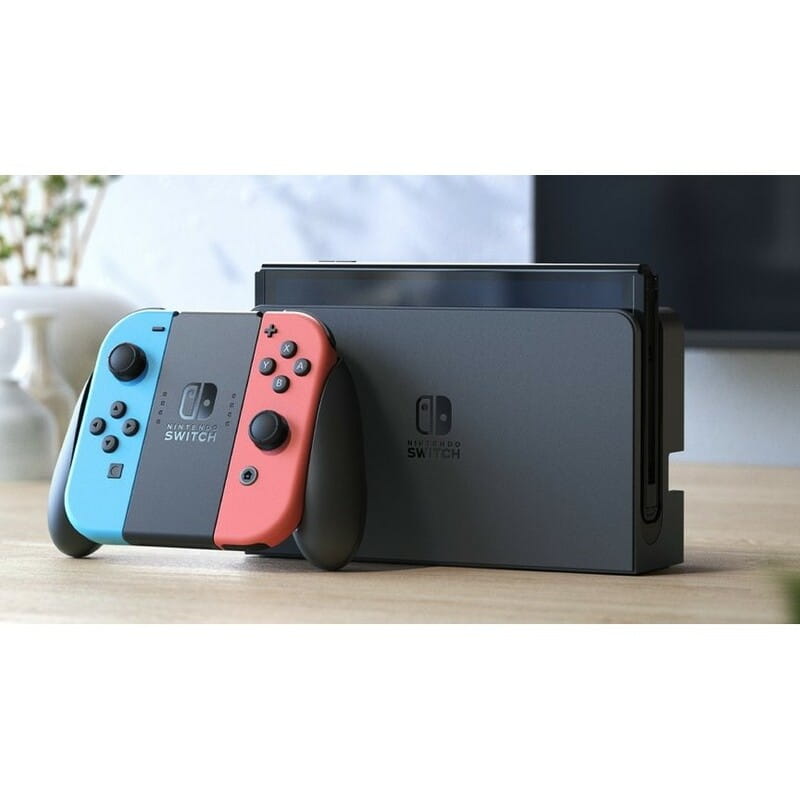 Ігрова консоль Nintendo Switch OLED (неоновий червоний/неоновий синій) (45496883409)