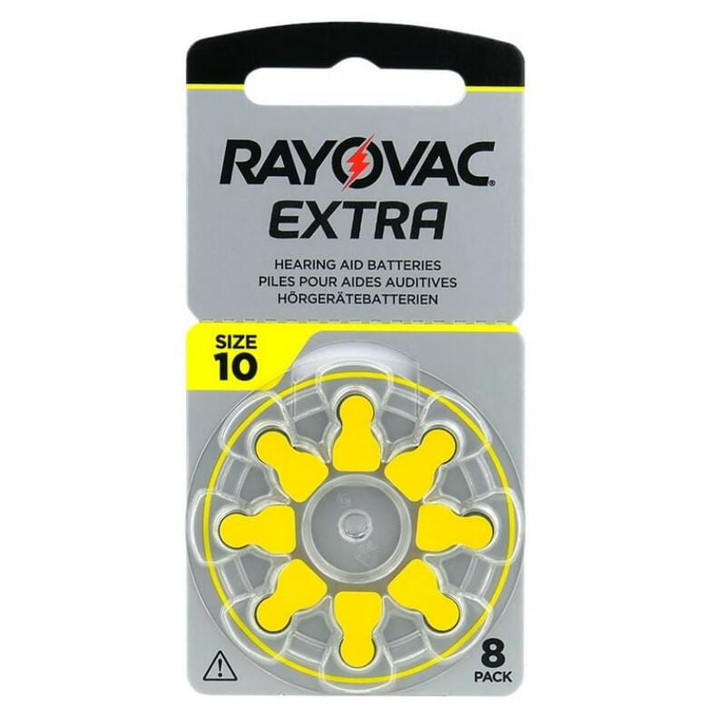 Батарейка Rayovac Extra 10 (10AUX-8XEMF) BL 8 шт (для слуховых аппаратов)
