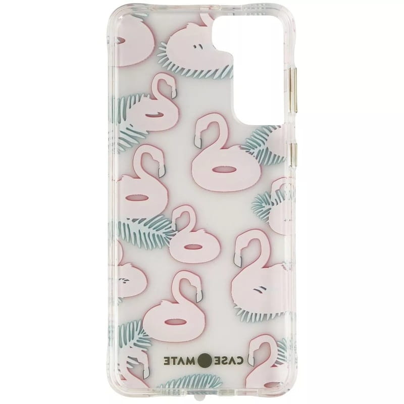 Чохол-накладка Case-Mate Tough Prints для Samsung Galaxy S21 Plus SM-G996 Float On Flamingos (CM047256)