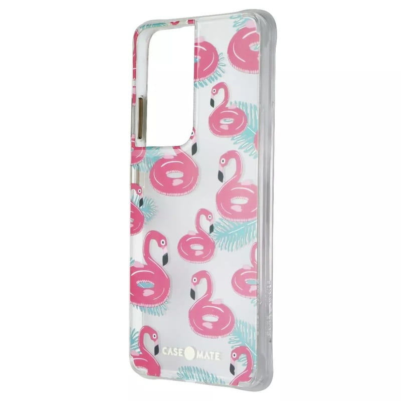 Чохол-накладка Case-Mate Tough Prints для Samsung Galaxy S21 Ultra SM-G998 Float On Flamingos (CM047278)