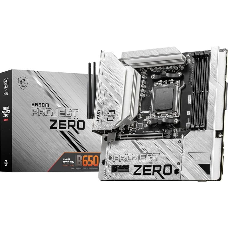 Материнская плата MSI B650M Project Zero Socket AM5