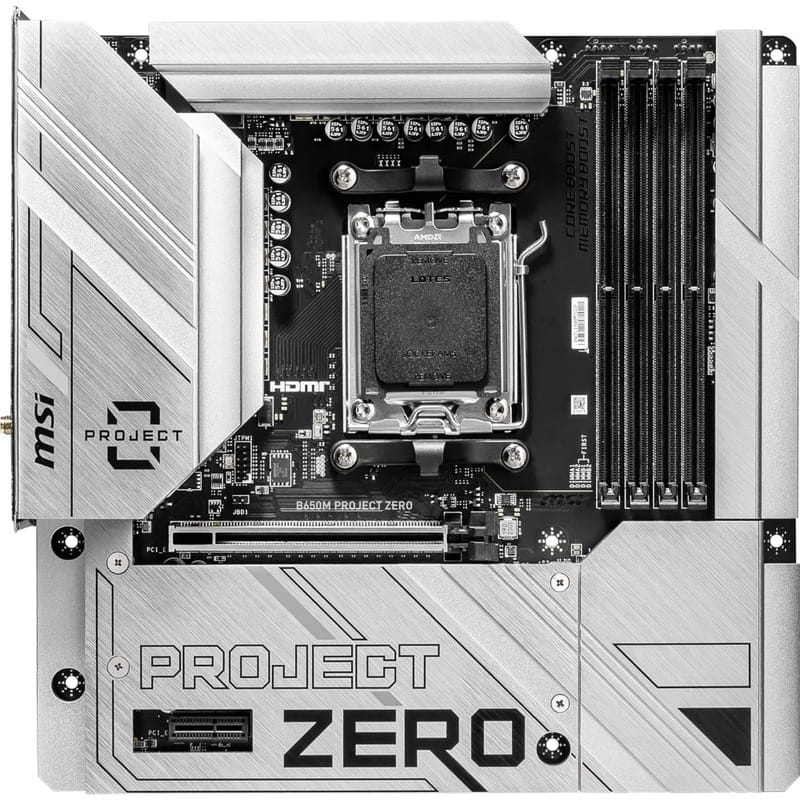 Материнская плата MSI B650M Project Zero Socket AM5