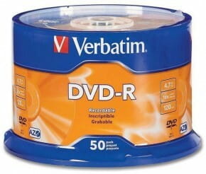 DVD+R Verbatim (43791) 16X 4,7GB Wrap-box 50 шт Extra Matt Silver