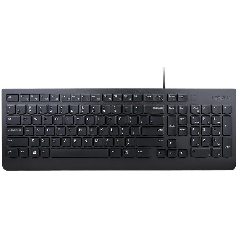 Клавиатура Lenovo Essential Wired Keyboard Black (4Y41C75141)