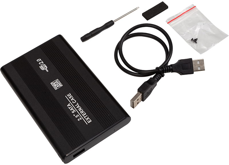 Внешний карман PowerPlant для HDD 2.5" USB2.0 (HC380039)