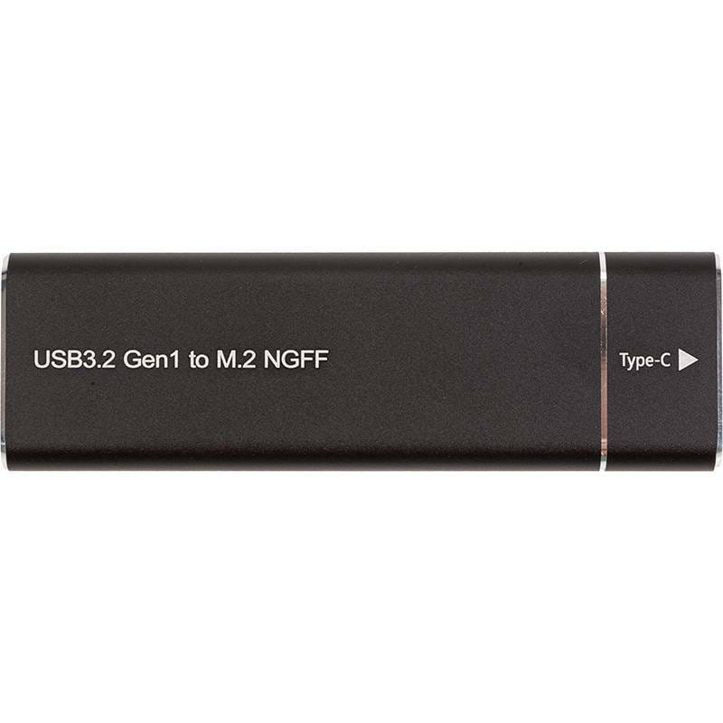 Внешний карман PowerPlant для SSD M.2 SATA USB3.2 (HC380305)