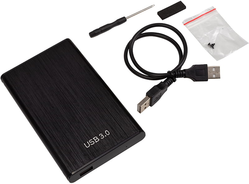 Внешний карман PowerPlant для HDD 2.5" USB3.0 (HC380411)