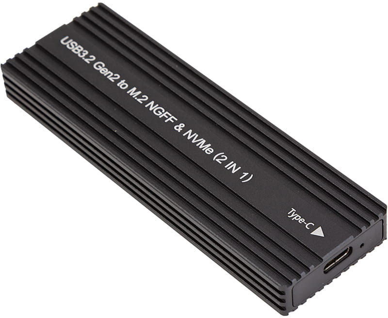 Зовнішня кишеня PowerPlant для SSD Premium M.2 PCIe NGFF/NVMe USB3.2 (HC380510)