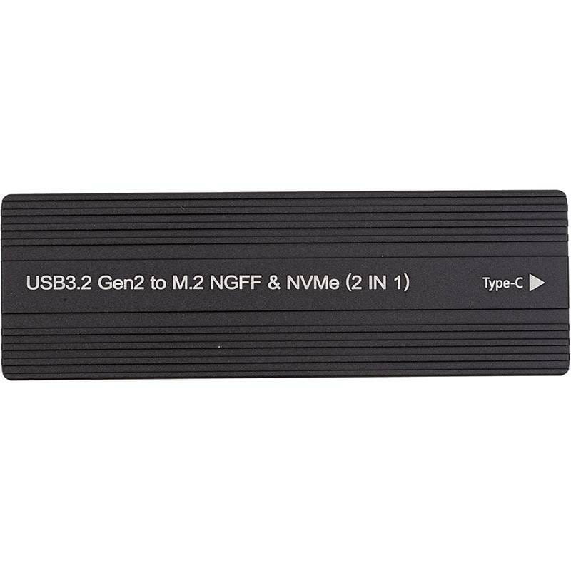 Зовнішня кишеня PowerPlant для SSD Premium M.2 PCIe NGFF/NVMe USB3.2 (HC380510)