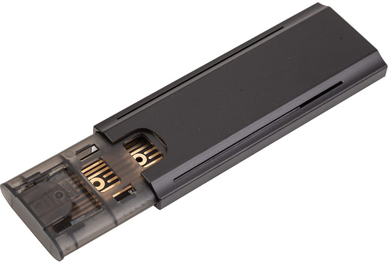 Внешний карман PowerPlant для SSD M.2 PCIe NGFF/NVMe USB3.2, 20Gbps (HC380527)