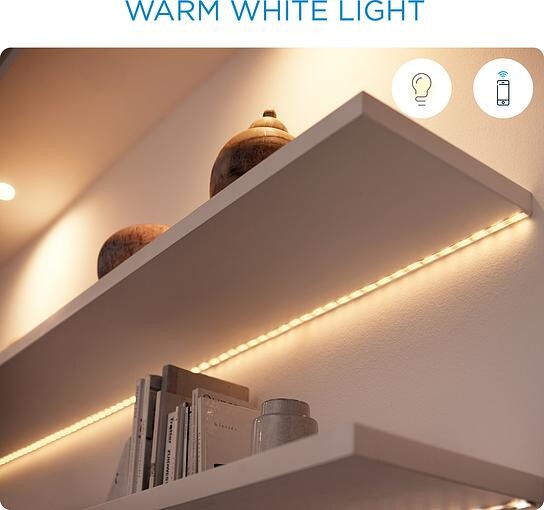 Светодиодная лента умная WiZ LED 2700-6500K 1600Лм RGB Wi-Fi 2 м, White (929002524801)
