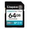 Фото - Карта памяти SDXC   64GB UHS-I/U3 Class 10 Kingston Canvas Go! Plus R200/W200MB/s (SDG4/64GB) | click.ua