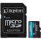 Фото - Карта пам`яті MicroSDXC   512GB UHS-I/U3 Class 10 Kingston Canvas Go! Plus R200/W160MB/s + SD-адаптер (SDCG4/512GB) | click.ua