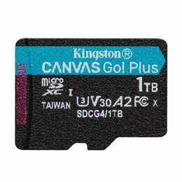 Купить Карта памяти MicroSDXC 1TB UHS-I/U3 Class 10 Kingston Canvas Go! Plus R200/W160MB/s (SDCG4/1TBSP) Карта памяти MicroSDXC 1TB UHS-I/U3 Class 10 Kingston Canvas Go! Plus R200/W160MB/s (SDCG4/1TBSP)